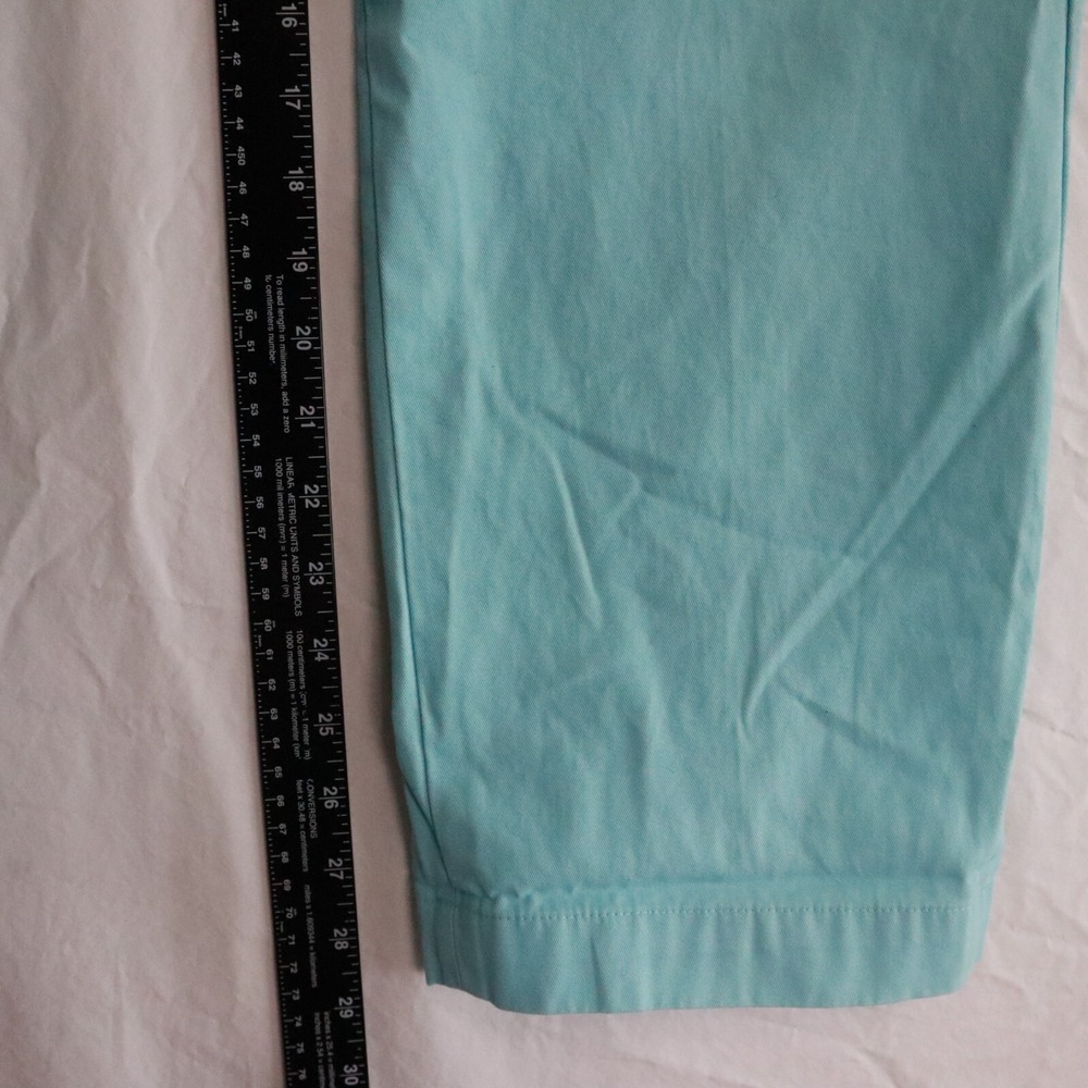 Brooks Brothers Pants Mens 34x30 346 Chino Casual Cotton Flat Front Blue - Picture 7 of 8